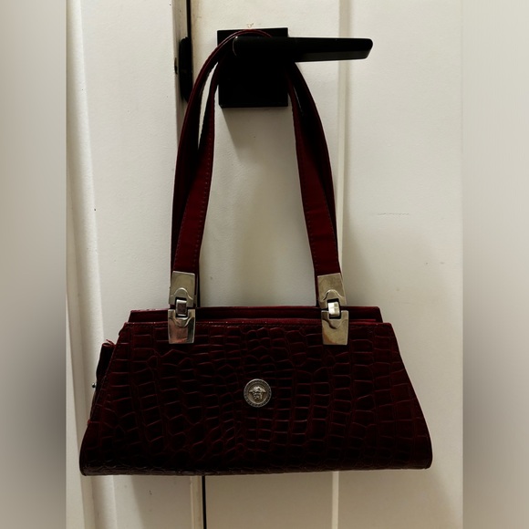 Beautiful Red Imitation Versace Purse - Picture 1 of 2
